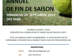 Tournoi septembre 2014